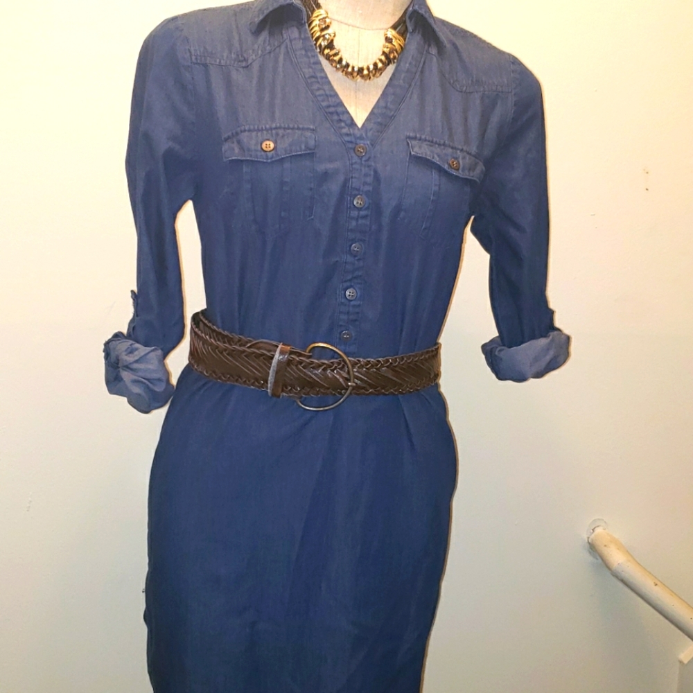 Short Denim Dress